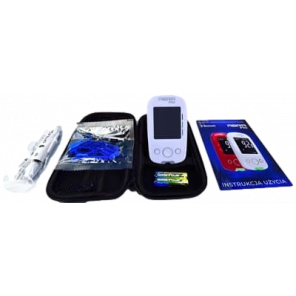 Glukometr Abra Pro, zestaw do pomiaru glukozy we krwi, 1 szt - zdjęcie produktu