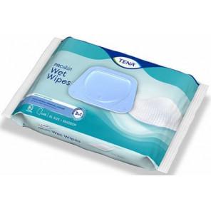 Tena Wet Wipes, chusteczki nawilżane 3w1, z klipsem, 48 szt. - zdjęcie produktu