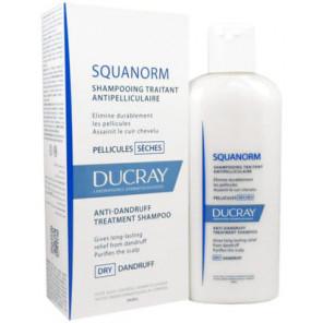 Ducray Squanorm, szampon przeciwłupieżowy, łupież suchy, 200 ml - zdjęcie produktu