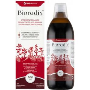 Bioradix, żelazo w płynie, 500 ml - zdjęcie produktu