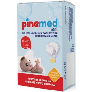 Pinemed pieluszka z wor. do pobier. moczu 0-5kg - zdjęcie produktu