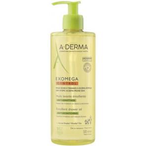 A-Derma Exomega Control, olejek emolient pod prysznic, 500 ml - zdjęcie produktu