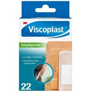 Viscoplast Turystyczny, zestaw plastrów z opatrunkiem, 22 szt. - zdjęcie produktu