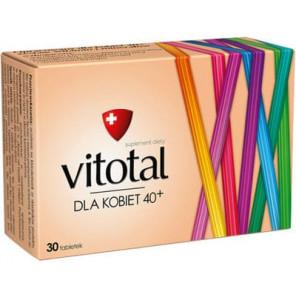 Vitotal dla Kobiet 40+, tabletki, 30 szt. - zdjęcie produktu