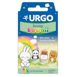 Urgo Kawaii Tattoo Dressings, plastry dla dzieci, 16 szt. - zdjęcie produktu