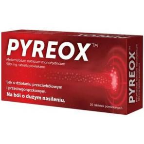 Pyreox 500 mg, tabletki powlekane, 20 szt. - zdjęcie produktu