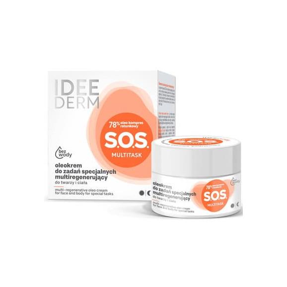 Idee Derm S.O.S., multiregenerujący oleokrem do zadań specjalnych, 50 ml Idee Derm S.O.S., multiregenerujący oleokrem do zadań specjalnych, 50 ml - zdjęcie produktu