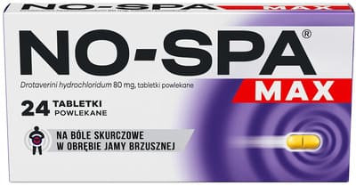 No-Spa Max 80 mg, tabletki, 24 szt.