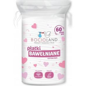 Bocioland, płatki bawełniane, 60 szt. - zdjęcie produktu