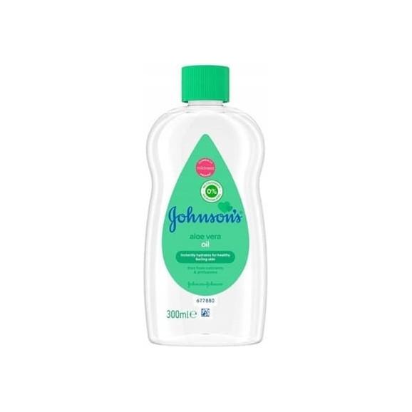 Johnson's Baby, oliwka dla dzieci, z aloesem, 300 ml Johnson's Baby, oliwka dla dzieci, z aloesem, 300 ml - zdjęcie produktu