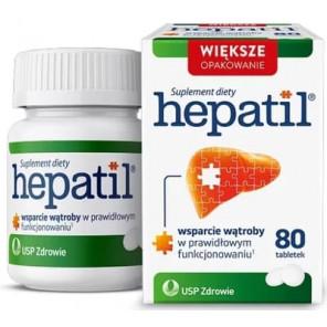 Hepatil 150 mg, tabletki, 80 szt. - zdjęcie produktu