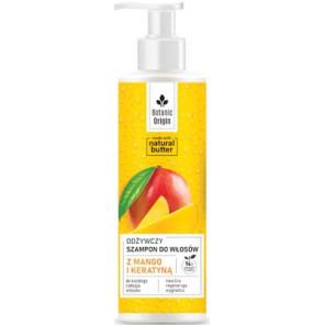 Biotanic Origin, odżywczy szampon do włosów z mango i keratyną, 300 ml - zdjęcie produktu
