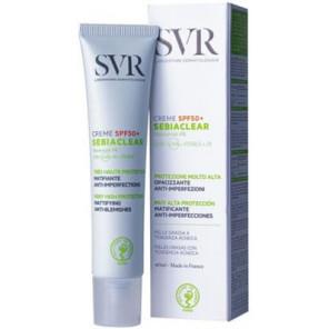 SVR Sebiaclear Creme, matujący krem ochronny do skóry trądzikowej, SPF 50+, 40 ml - zdjęcie produktu