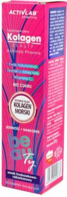 Kolagen Beauty Activlab Pharma, tabletki musujące, 20 szt.