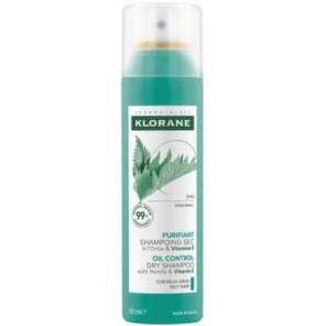 Klorane, szampon suchy, pokrzywa i witamina E, włosy tłuste, 150 ml - zdjęcie produktu