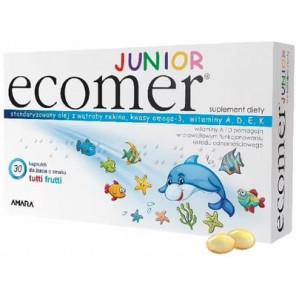 Amara Ecomer Junior, kapsułki do żucia, 30 szt. - zdjęcie produktu