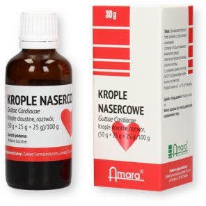 Krople nasercowe, 30 g (Amara) - zdjęcie produktu