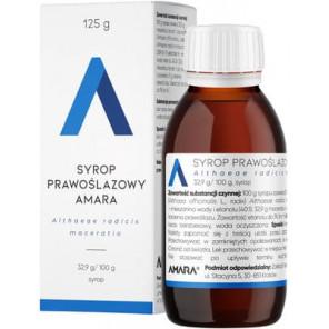 Amara Syrop prawoślazowy 35,9 g/100 g, 125 g - zdjęcie produktu