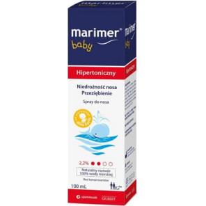 Marimer Baby, hipertoniczny spray do nosa, 100 ml - zdjęcie produktu
