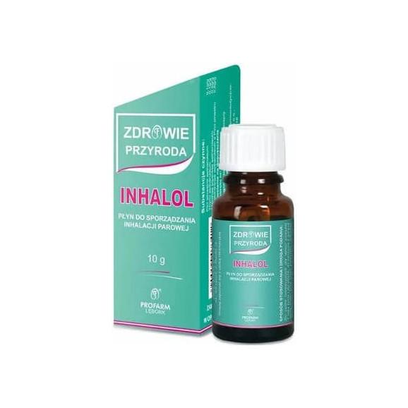 Inhalol, krople do inhalacji, 10 g Inhalol, krople do inhalacji, 10 g - zdjęcie produktu