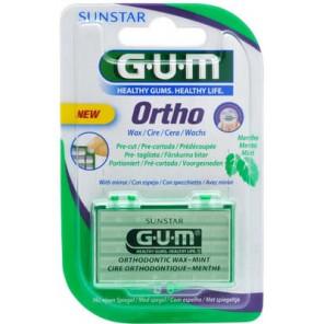 Sunstar Gum Ortho, wosk ortodontyczny, kalibrowany, smak mięta, 1 szt. - zdjęcie produktu