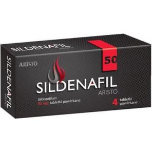 Sildenafil Aristo 50 mg, tabletki 4 szt. - zdjęcie produktu