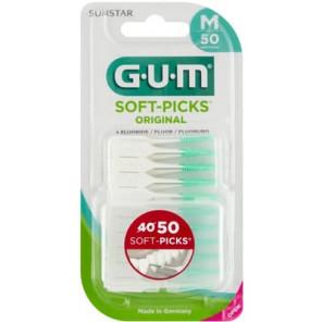 Sunstar Gum Soft-Picks Original, szczoteczki międzyzębowe, Medium, 50 szt. - zdjęcie produktu