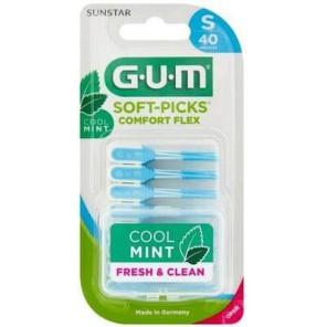 Sunstar Gum Soft-Picks Comfort Flex Cool Mint, szczoteczki międzyzębowe, Small, 40 szt. - zdjęcie produktu