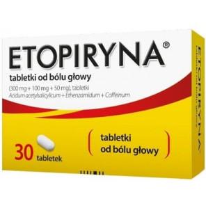 Etopiryna, tabletki, 30 szt. - zdjęcie produktu