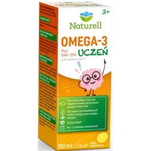 Naturell Omega 3 Uczeń, płyn, 150 ml - zdjęcie produktu