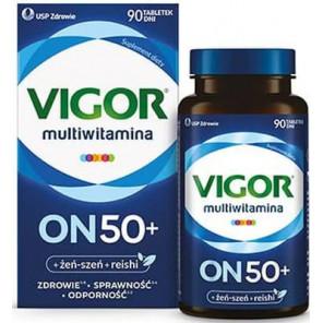Vigor Multiwitamina On 50+, tabletki, 90 szt. - zdjęcie produktu