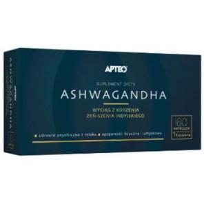 Apteo Ashwagandha, kapsułki, 60 szt. - zdjęcie produktu