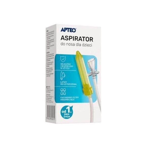 Apteo, aspirator do nosa dla dzieci, 1 szt. Apteo, aspirator do nosa dla dzieci, 1 szt. - zdjęcie produktu