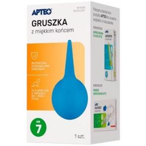 Apteo, gruszka z miękkim końcem, nr 7, 1 szt. - zdjęcie produktu