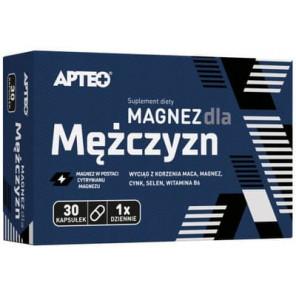 Apteo Magnez dla mężczyzn, kapsułki, 30 szt. - zdjęcie produktu