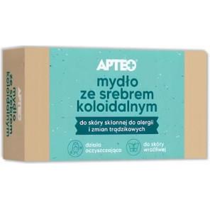 Apteo, mydło ze srebrem koloidalnym, 100 g - zdjęcie produktu
