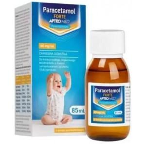 Apteo Med Paracetamol Forte 40 mg/ml, zawiesina doustna, 85 ml - zdjęcie produktu