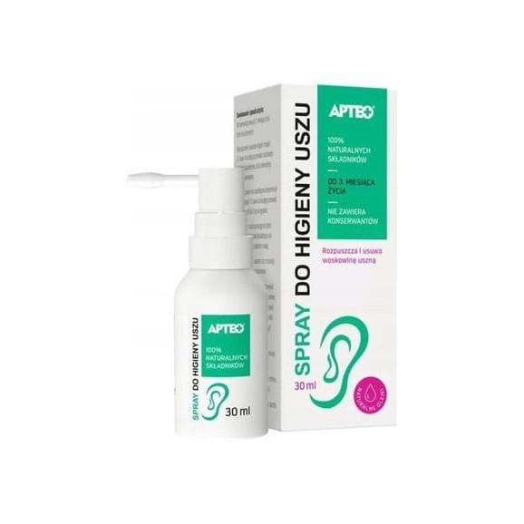 Apteo Spray do higieny uszu, 30 ml Apteo Spray do higieny uszu, 30 ml - zdjęcie produktu