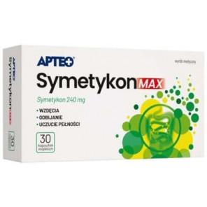 Apteo Symetykon Max, kapsułki, 30 szt. - zdjęcie produktu