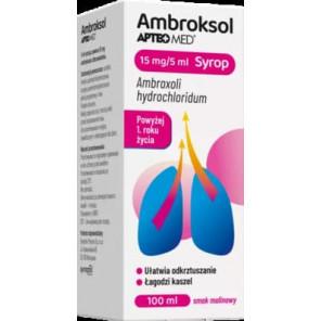 Apteo Med Ambroksol, 15 mg/5 ml, syrop, 100 ml - zdjęcie produktu