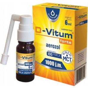 D-Vitum Forte 1000 j.m., aerozol, 6 ml - zdjęcie produktu