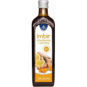 Oleofarm Imbir z kurkumą i cytryną, sok, 980 ml - zdjęcie produktu