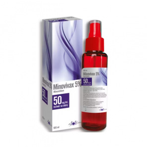 Minovivax 5%, 50 mg/ml, roztwór na skórę, 100 ml - zdjęcie produktu