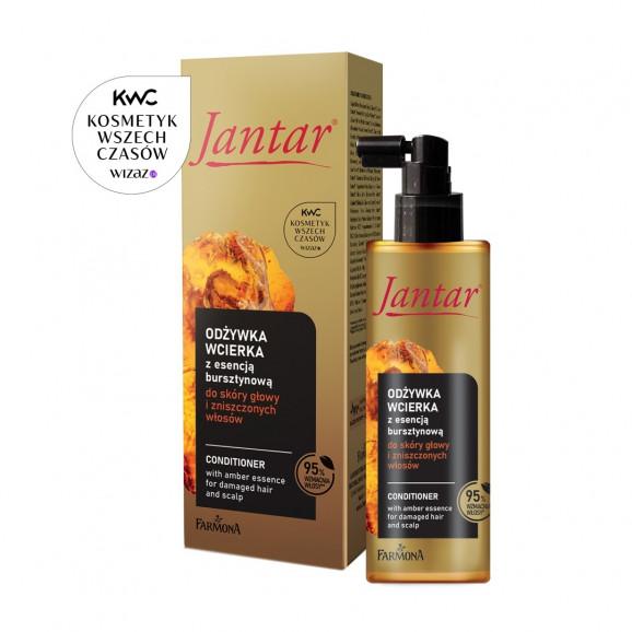 Jantar Odżywka-wcierka regenerująca z esencją bursztynową do włosów zniszczonych (100 ml) Jantar Odżywka-wcierka regenerująca z esencją bursztynową do włosów zniszczonych (100 ml) - zdjęcie produktu