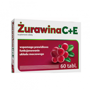 Alg Pharma Żurawina C+E, tabletki, 60 szt. - zdjęcie produktu