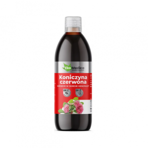 EkaMedica Koniczyna Czerwona, sok, 500 ml - zdjęcie produktu