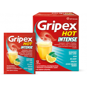 Gripex Hot Intense, saszetki, 12 szt. - zdjęcie produktu