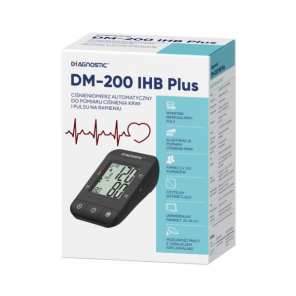 Diagnostic DM-200 IHB PLUS, ciśnieniomierz automatyczny, 1 szt. - zdjęcie produktu