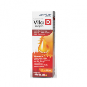 ActivLab Pharma Vita D, krople, 10 ml - zdjęcie produktu