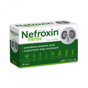 Nefroxin Herbs, kapsułki, 30 szt. - zdjęcie produktu